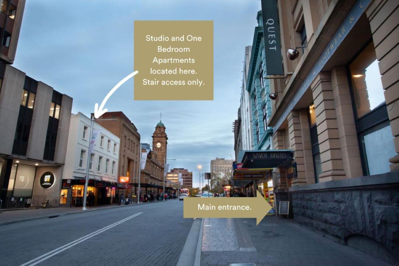 Aparthotel Quest Savoy Hobart Zewnętrze zdjęcie